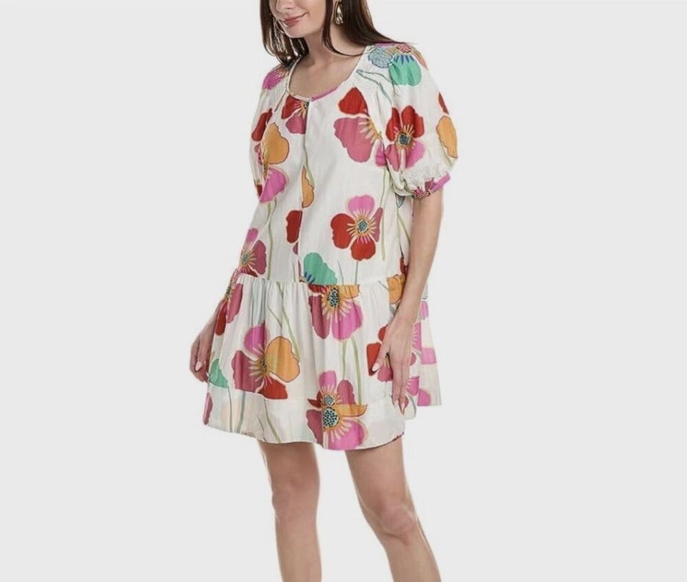 VELVET by Graham Spencer Floral Mini Dress sz S/M